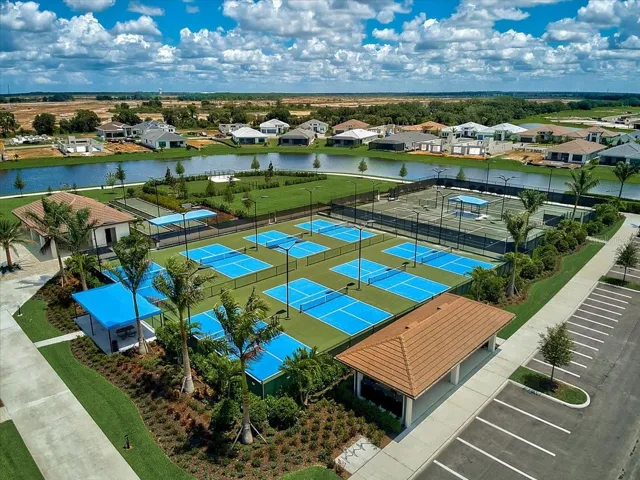 Lighted Pickleball Courts