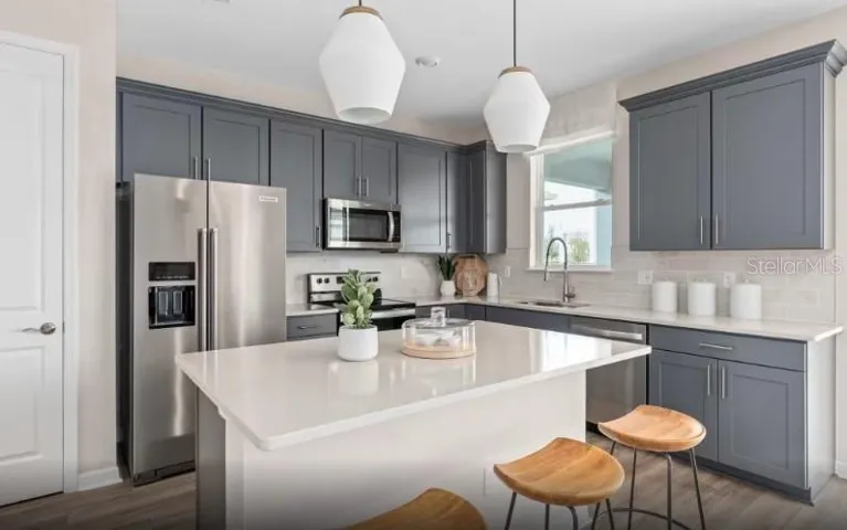 Images are of furnished model home