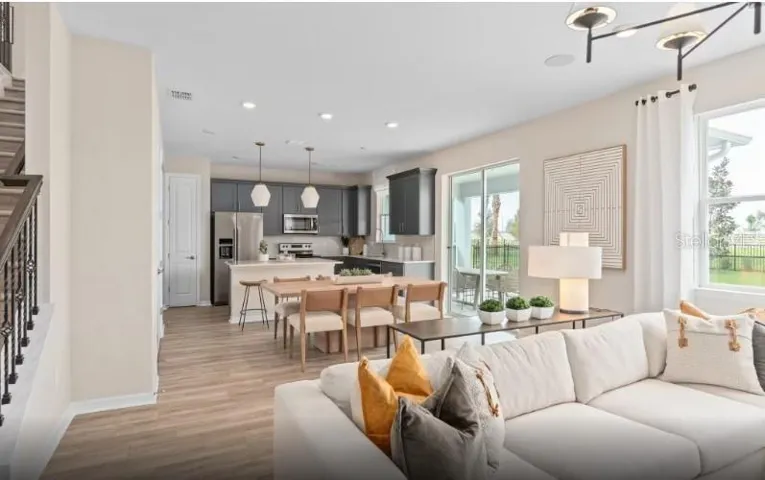 Images are of furnished model home