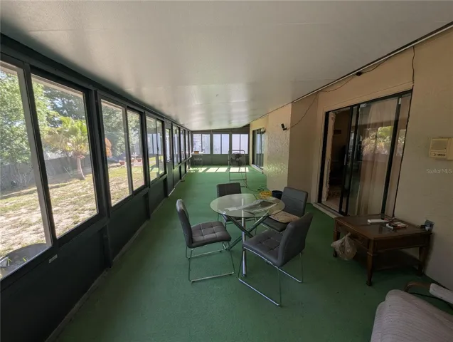 rear patio