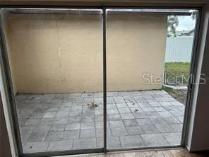 Slider to Yard from Family Room