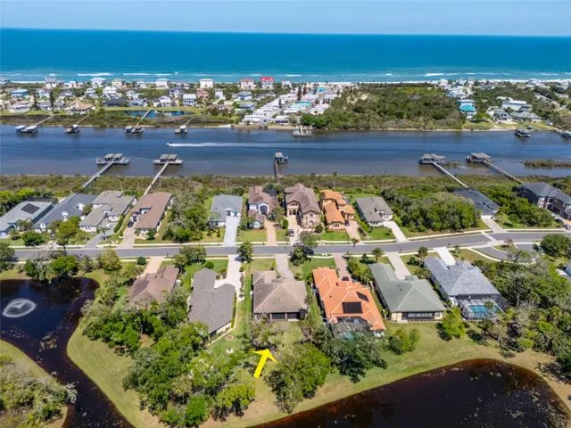 Ariel view of intracoastal
