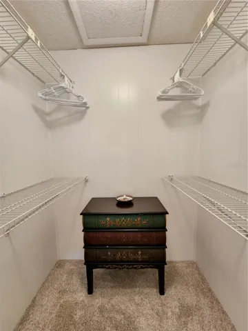 Master bedroom walk-in closet