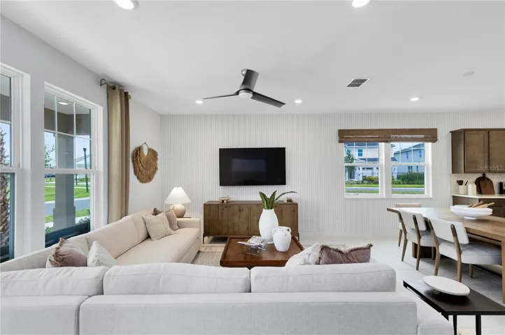 Model Home Design Only. Pictures and furnishings are for illustrative purposes only. Elevations, colors and options may vary. Furniture is for model home staging only.