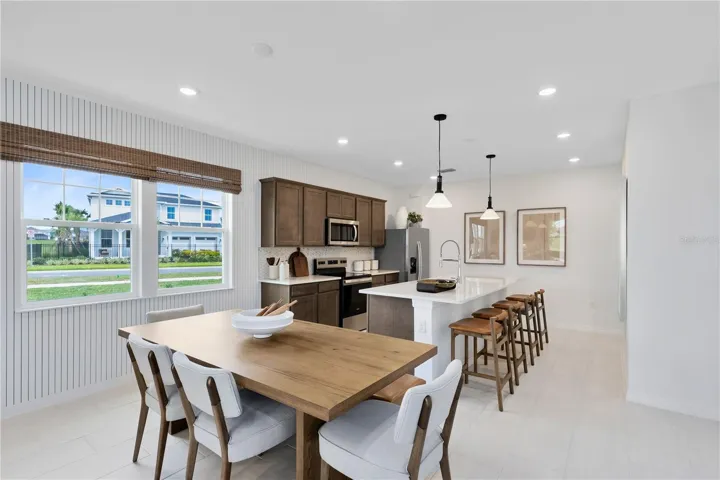 Model Home Design Only. Pictures and furnishings are for illustrative purposes only. Elevations, colors and options may vary. Furniture is for model home staging only.