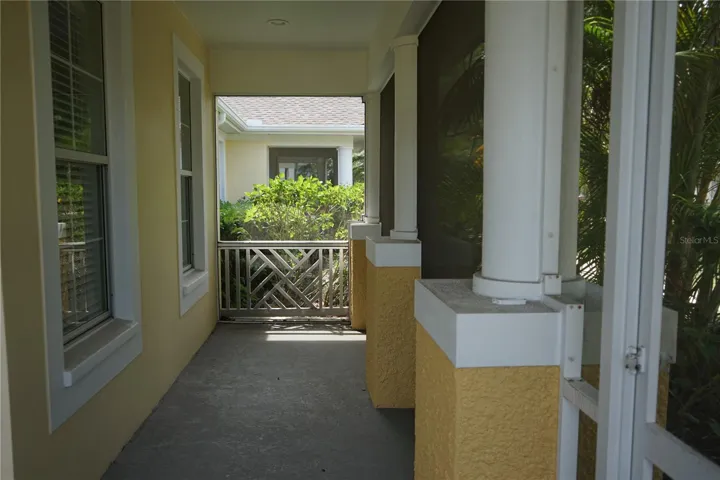 front lanai