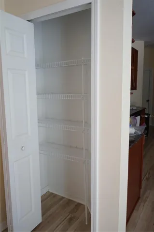 closet outside of primary bedroom