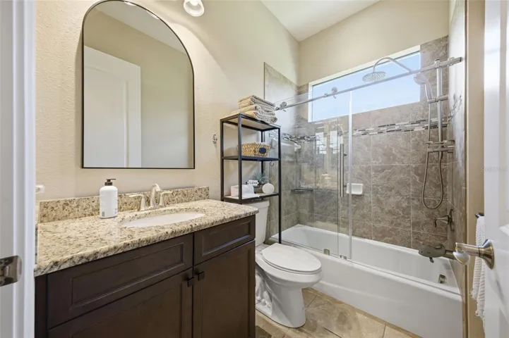 Main floor guest bathroom.