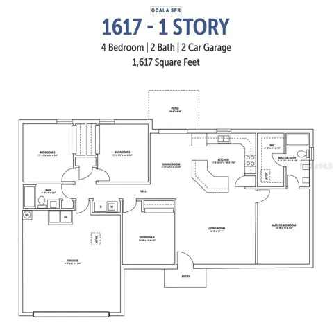 1617 Floor Plan