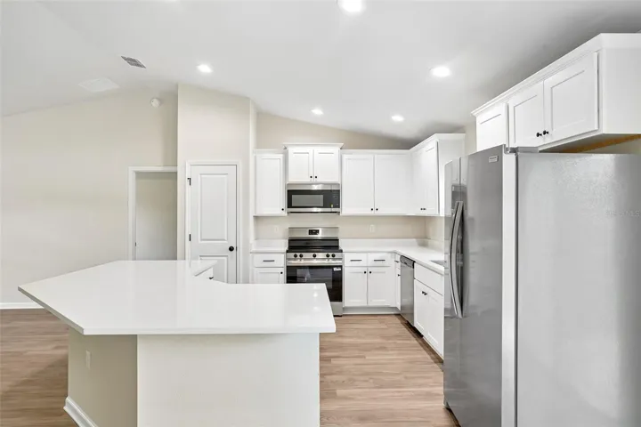 Side Kitchen View from Dining Area