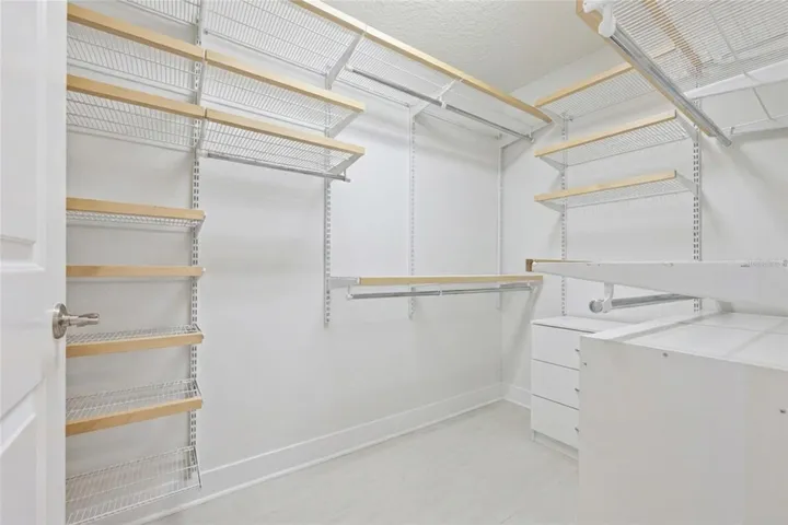 Spacious Walk-in closet