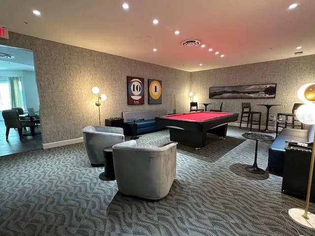 Spacious Resident lounger area
