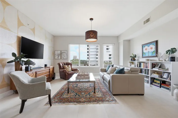 Spacious open living area