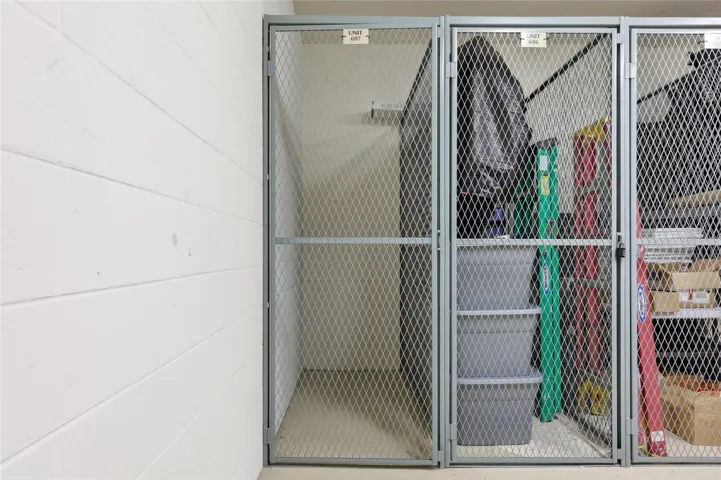 Storage unit on same floor