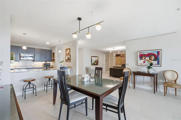 Dining area
