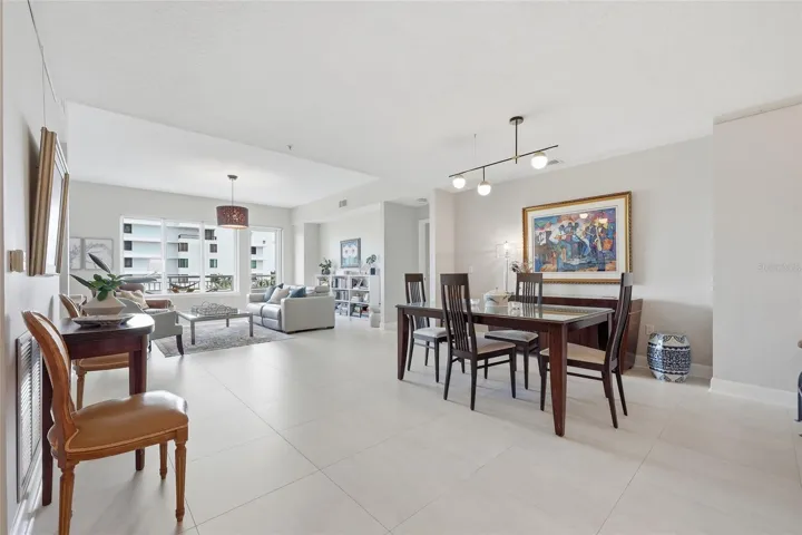 Living/Dining open area