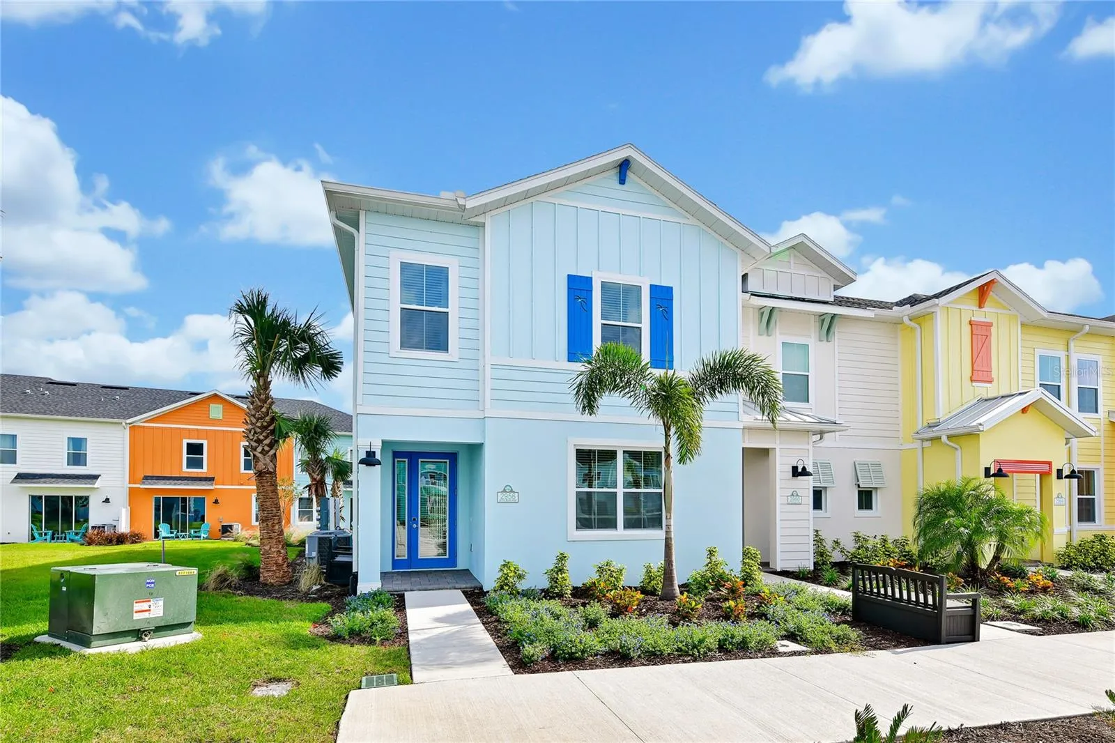 Front of the house