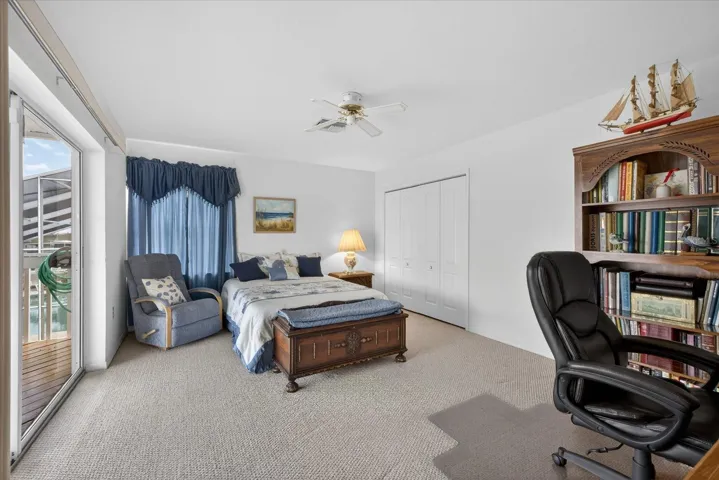 Guest bedroom 3 with walkout to lower balcony