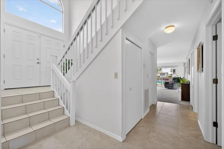 From front door entry to main level