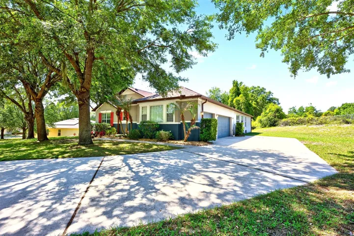 Spacious .42 acre lot.