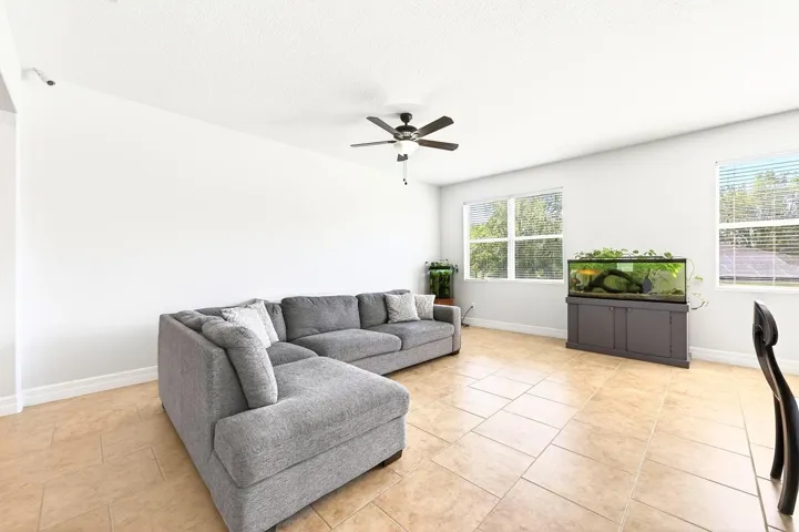 Flexible formal living space.