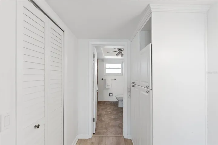 Walk in Closet and Built in Storage