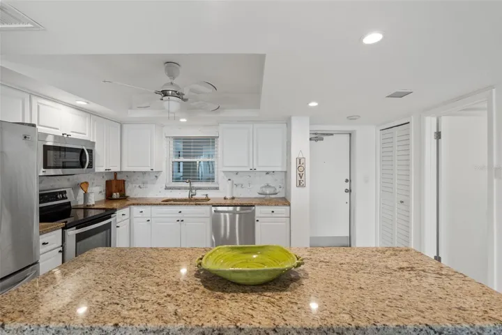Open Kitchen with Pantry Closet