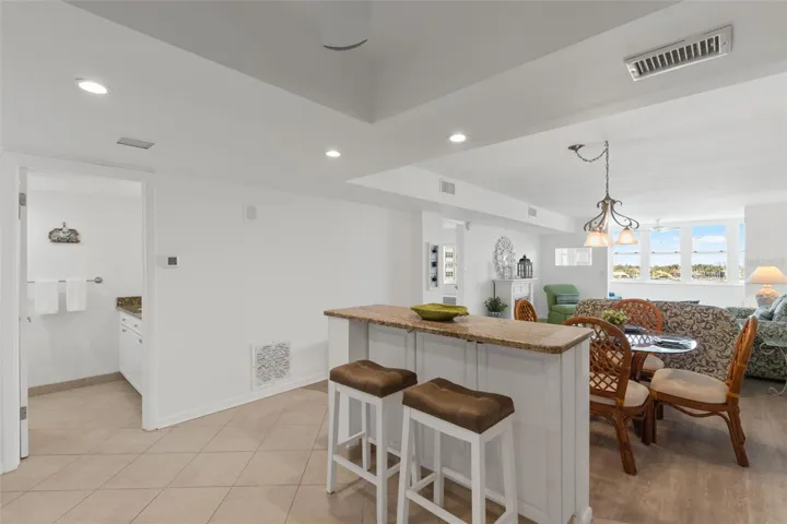 Breakfast Bar with Storage