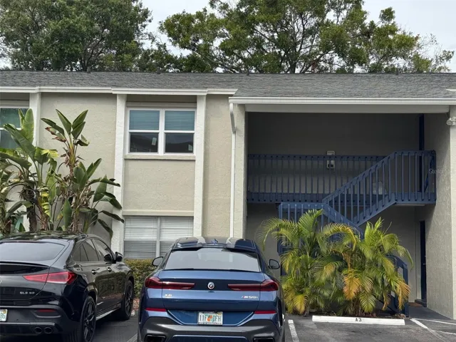 front of condo