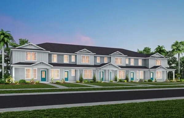 Exterior Design. Artistic rendering for this new construction home. Pictures are for illustrative purposes only. Elevations, colors and options may vary.