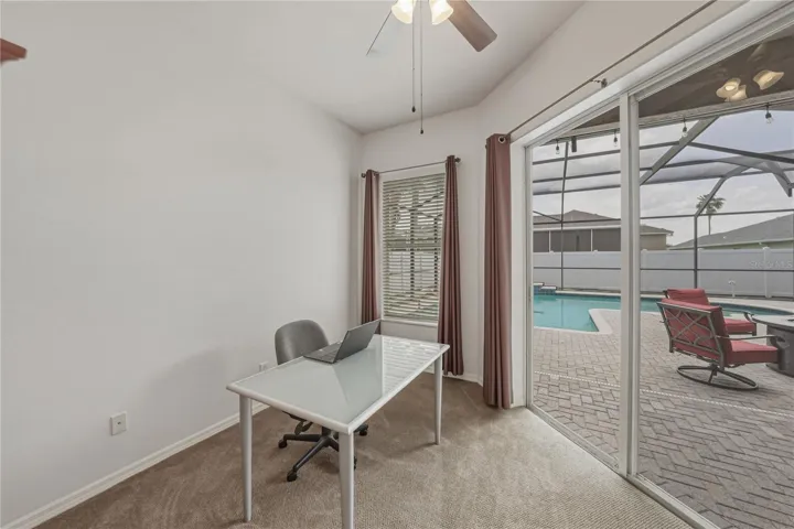Office/Den off of the Primary Suite