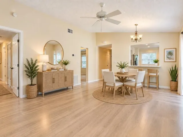 Staged Dining Room