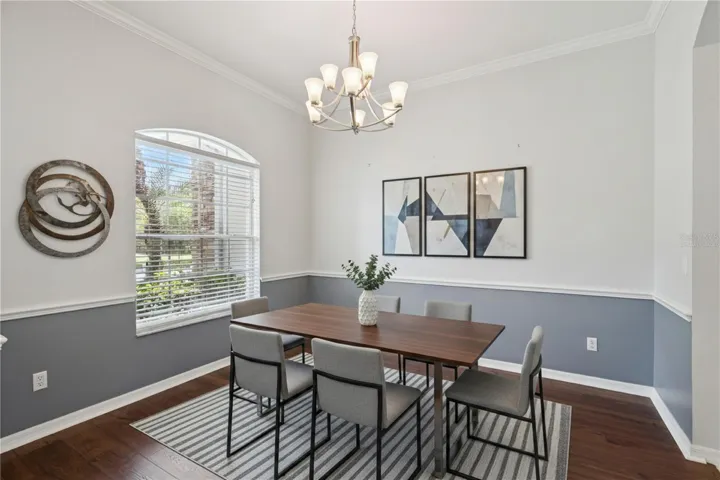 Dining Room Virtually Staged