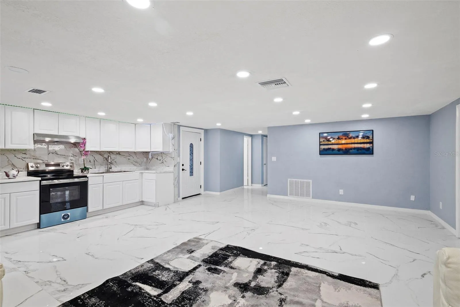 KITCHEN AND ENTRANCE
