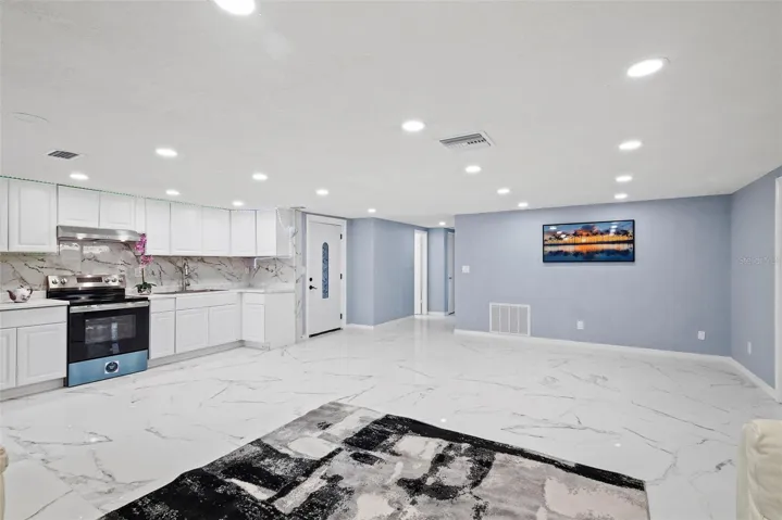 KITCHEN AND ENTRANCE