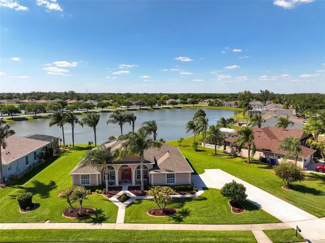 Amazing pond views in this "American Homes" well built home