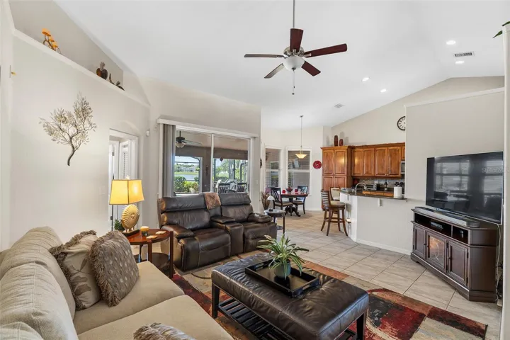 Open floor design