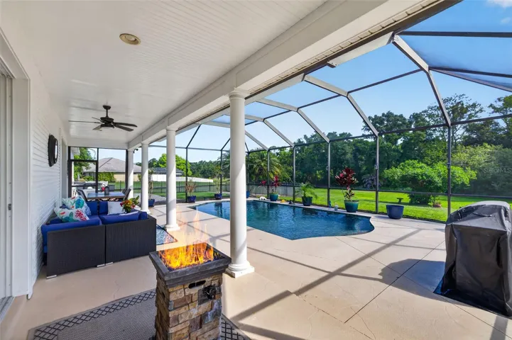 Two Separate Patio Entrances