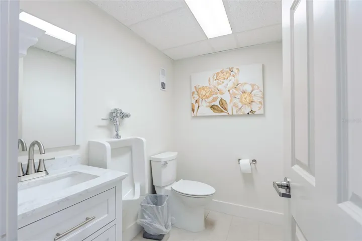 Clubhouse Restroom.