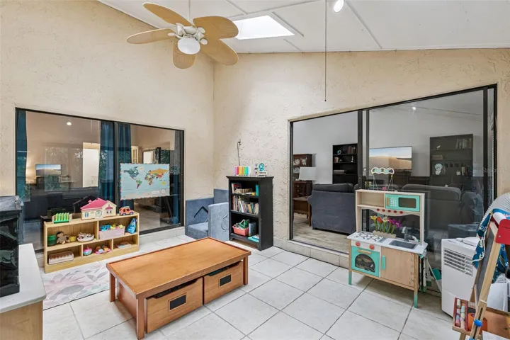 Enclosed Sunroom