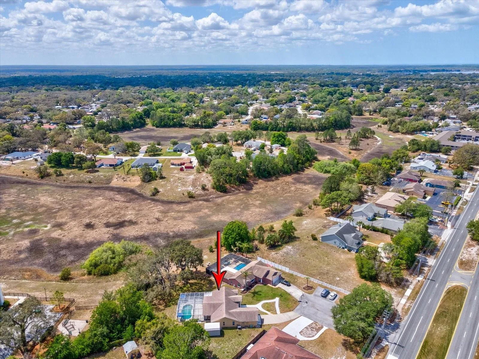 Located off of Spring Hill Dr