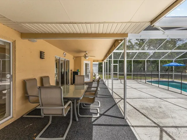Covered Rear Porch