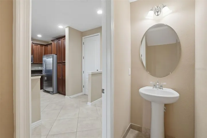 Half Bathroom on 1st floor