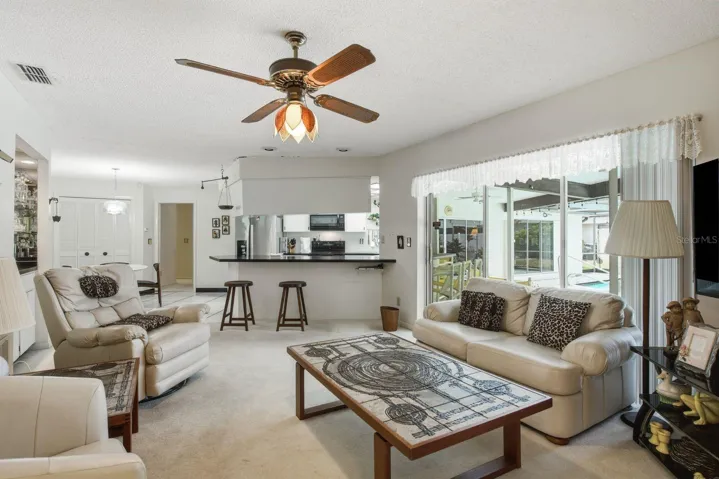 Combo Family Room and kitchen space