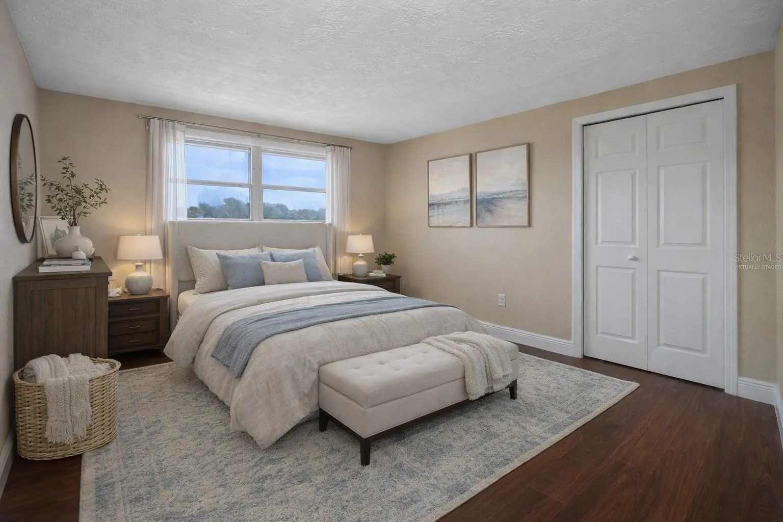 Virtually Staged Bedroom 2