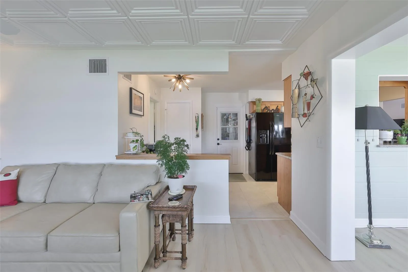 Great Room, Classic Elegance Coffered Ceiling, Ample Room for Entertaining, Bright &amp; Cheerful