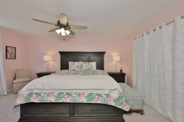 Spacious Primary Bedroom, Newer Plush Carpet