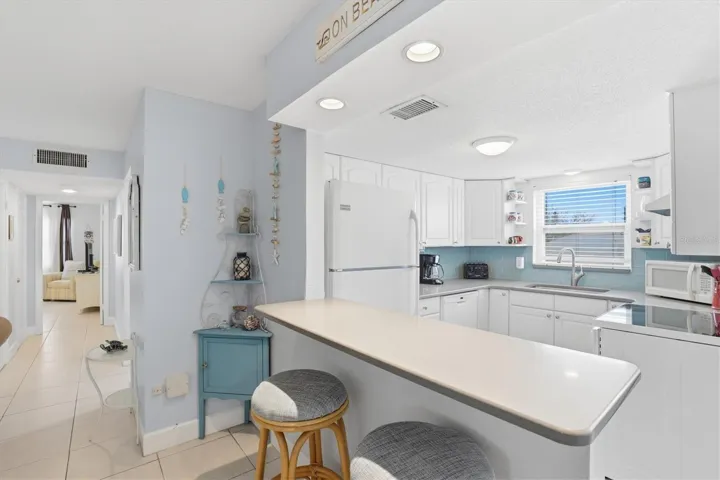 Kitchen is stocked with everyone you or your tenant will need for a lovely stay.