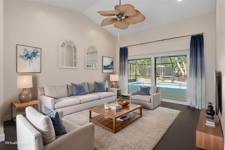 Staged Living Room