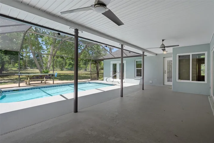 Covered Rear Lanai